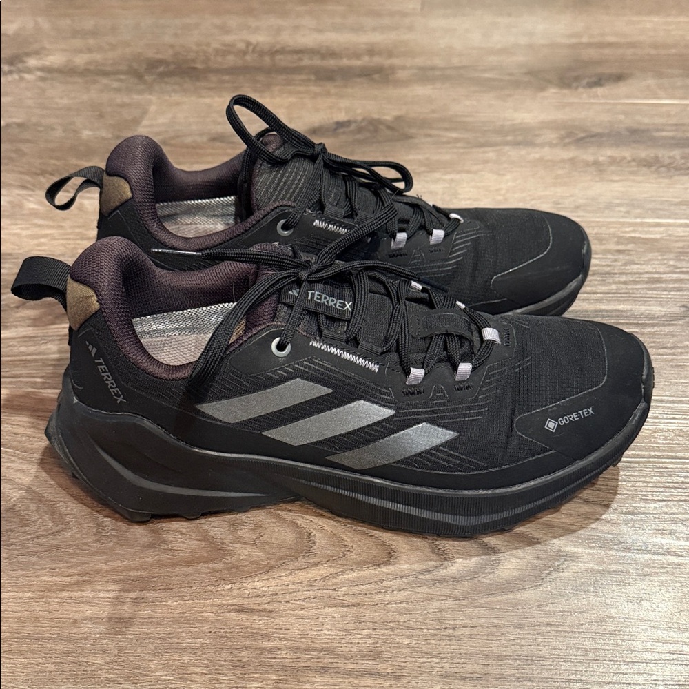 Adidas Terrex Men's Black AX4 Gore-Tex Waterproof Hiking Shoes Size 8.5